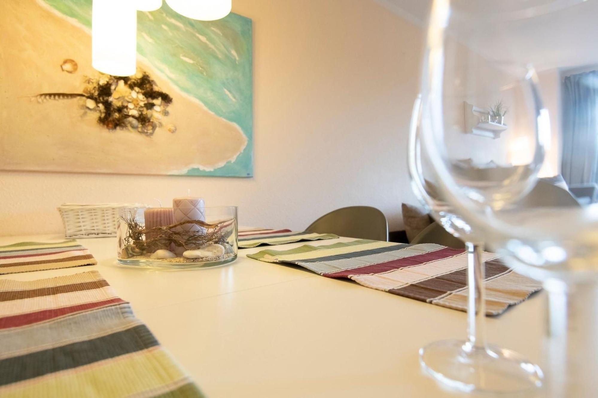 Ferienwohnung Auenblick mit Balkon An der Aue 9b Dahme  Exterior foto